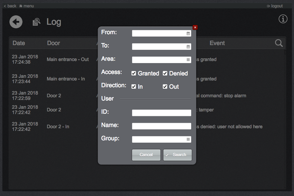 Plugin access control hid log search.png