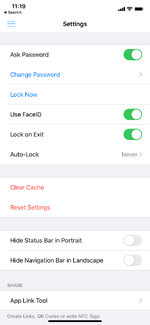Ask password