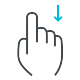 Gesture icon swipedown.png