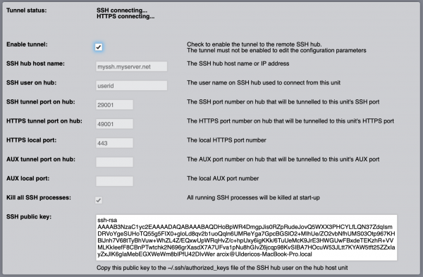 SSH Tunnel Utility