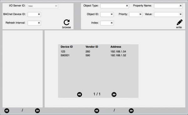 BACnet utility.