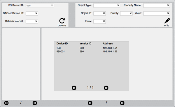 BACnet utility.